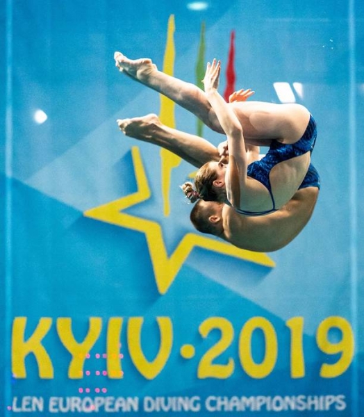 Германия выиграла первое золото киевского ЧЕ по прыжкам в воду