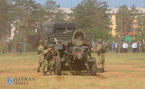 День ВДВ в 11-й отдельной гвардейской десантно-штурмовой бригаде в Улан-Удэ